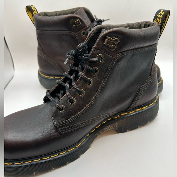 NEW RARE Vintage Dr Martens 939 Made in England Ben Boots Sz Men’s 10 Brown 90’s - Picture 3 of 16